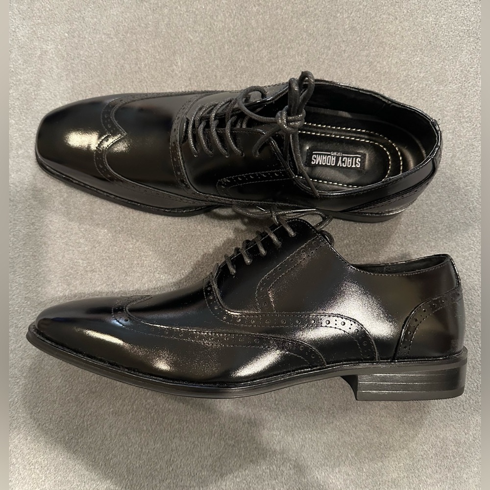 Stacy Adams Black Oxfords NWOT